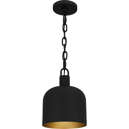 Quoizel Piccolo Pendant Mini Pendant 1 Light Matte Black QPP6206MBK